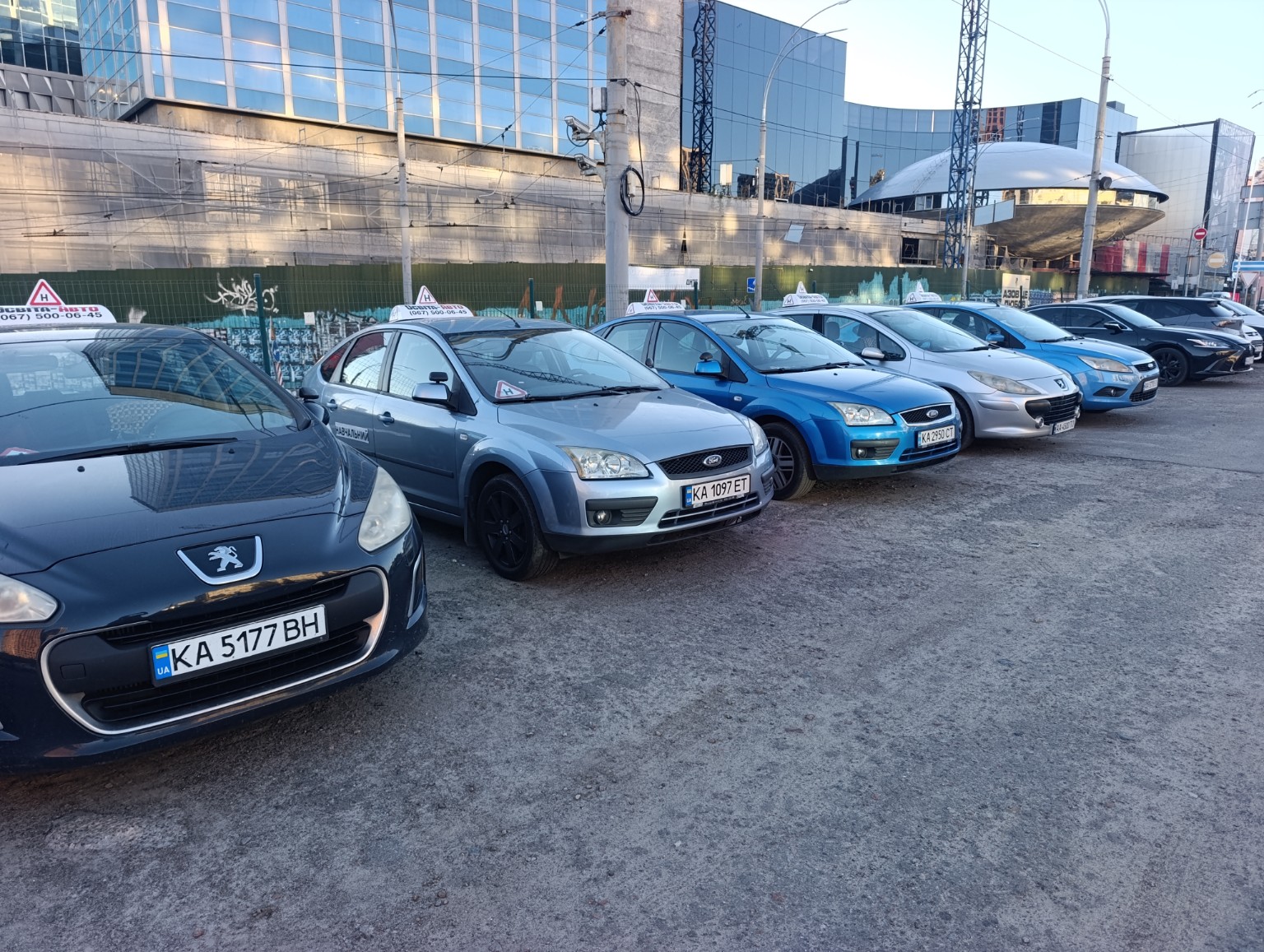 Автопарк автошколи Освіта-Авто